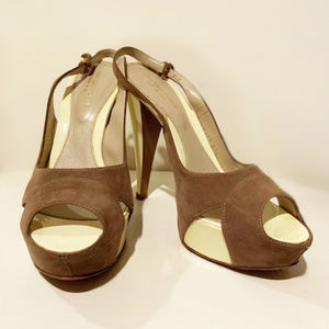 Sergio Rossi 70's Inspired Two Toned Platform Pump